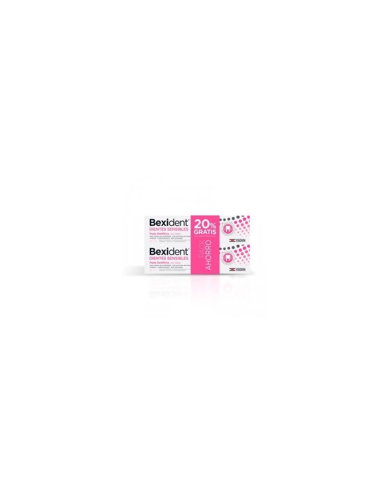 BEXIDENT DIENTES SENSIBLES PACK 75ML+75ML