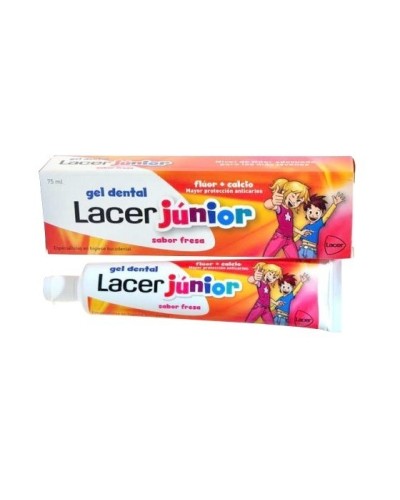 LACER PASTA JUNIOR FRESA 75 ML
