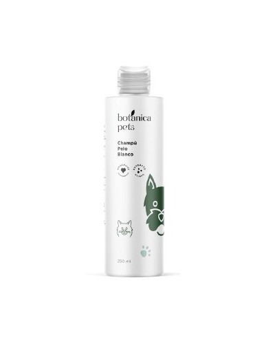 BOTANICAPETS CHAMPU PELO BLANCO 250ML