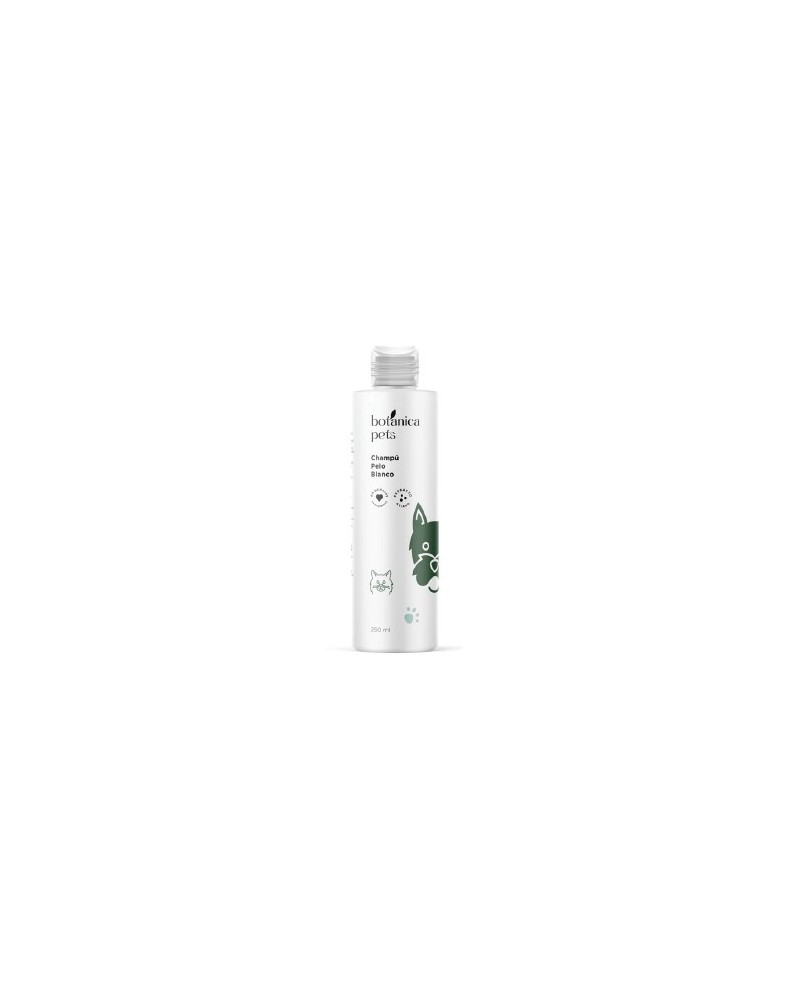BOTANICAPETS CHAMPU PELO BLANCO 250ML