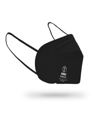 MASCARILLA FFP2 NEGRA 1UN. 